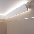 Stuckleisten LED für indirekte Beleuchtung - 2 Meter OL-67 weiss
